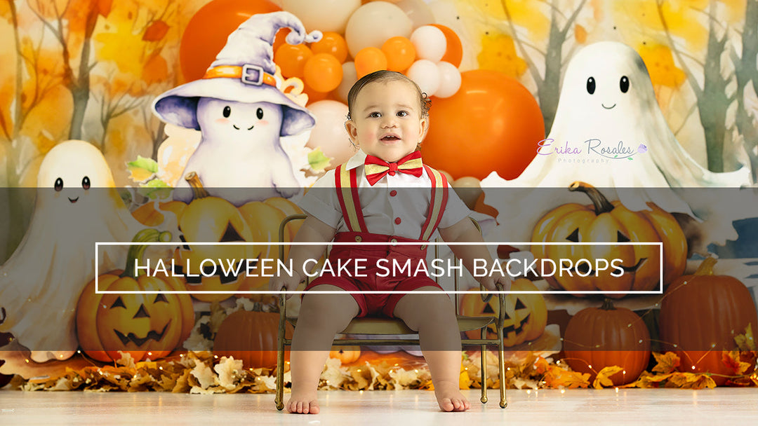 Spook-tacular Halloween Cake Smash Backdrops You’ll Love