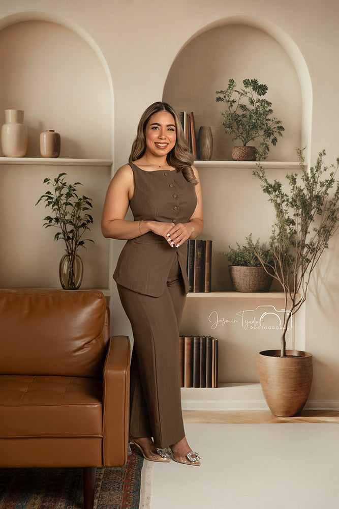 Arched Office Wall (sweep options) - HSD Photography Backdrops