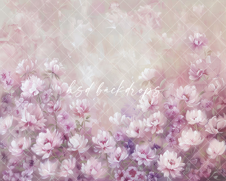 Adelaide Fine Art Floral Backdrop (sweep options) - HSD Photography Backdrops
