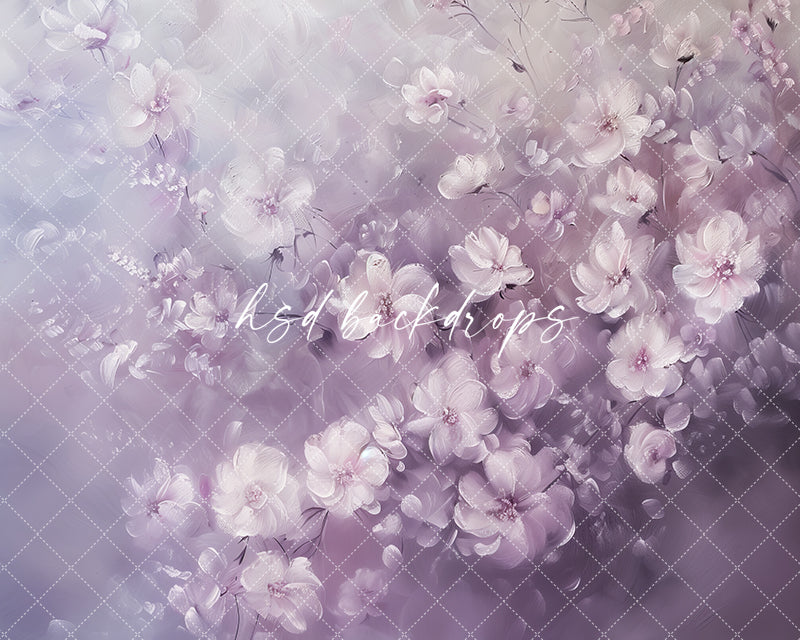 Myla Fine Art Floral Backdrop (sweep options) - HSD Photography Backdrops