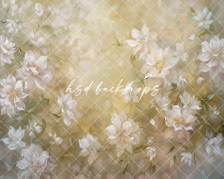 Lola Floral Photo Backdrop (sweep options) - HSD Photography Backdrops