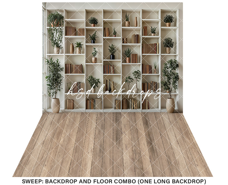 Home Office Haven (sweep options) - HSD Photography Backdrops
