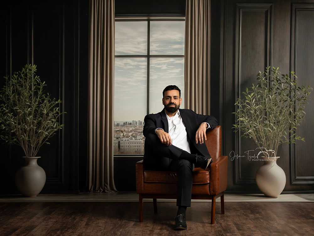 Office With a View (sweep options) - HSD Photography Backdrops