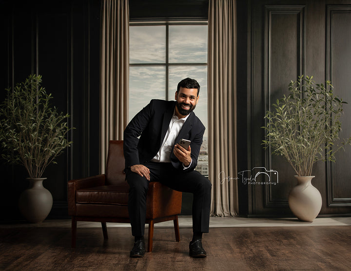 Office With a View (sweep options) - HSD Photography Backdrops