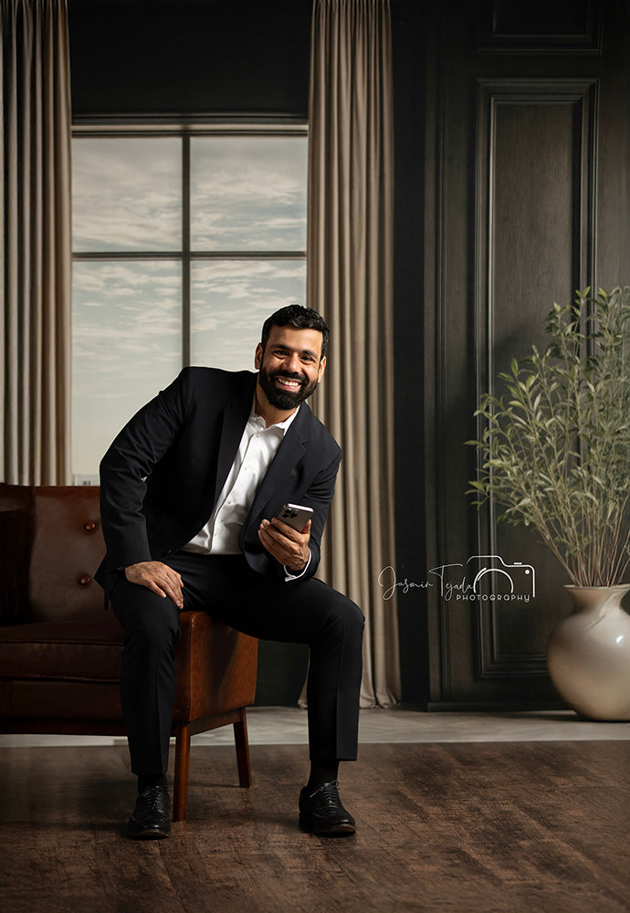 Office With a View (sweep options) - HSD Photography Backdrops