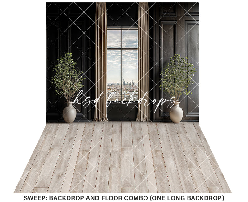 Office With a View (sweep options) - HSD Photography Backdrops