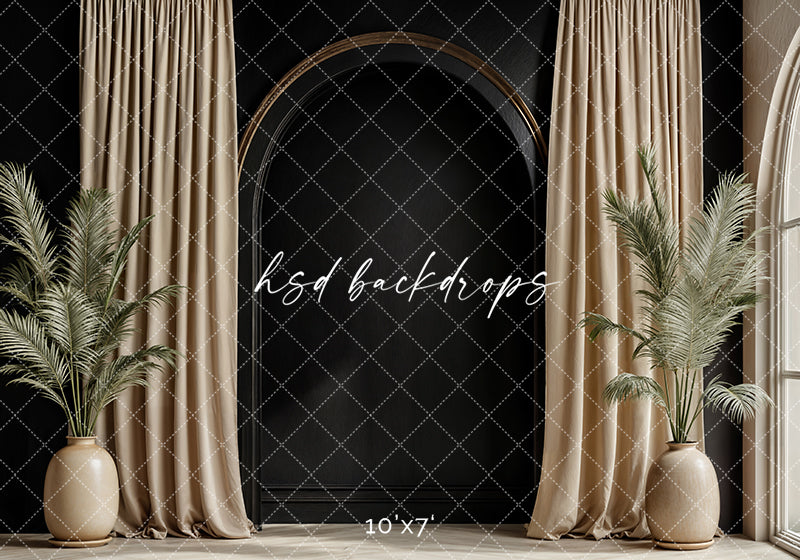 Arched Oasis (sweep options) - HSD Photography Backdrops