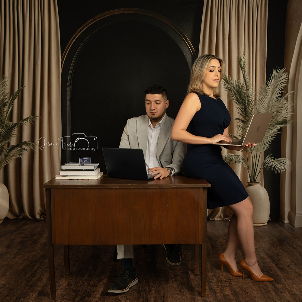 Arched Oasis (sweep options) - HSD Photography Backdrops
