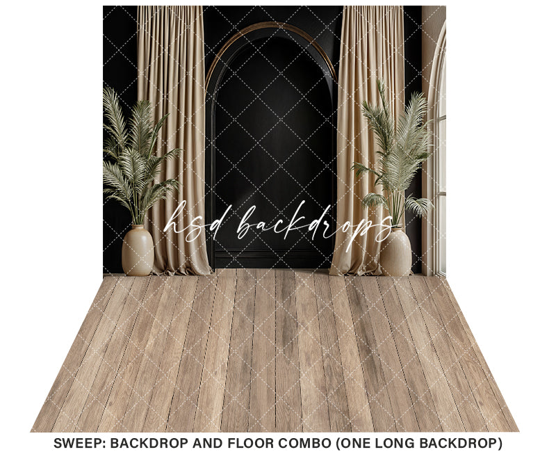 Arched Oasis (sweep options) - HSD Photography Backdrops