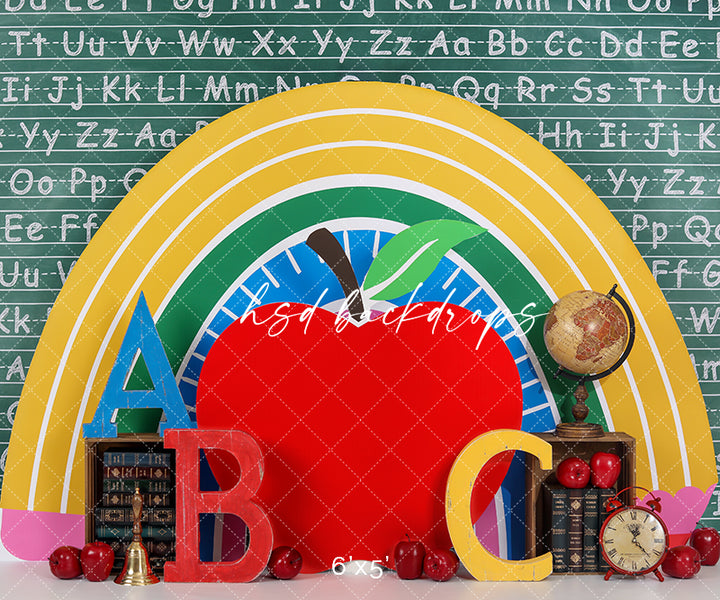 Back to School Backdrop for Photography 
