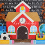 School House Back to School Backdrop for Photography