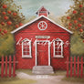 Little Red School House - HSD Photography Backdrops