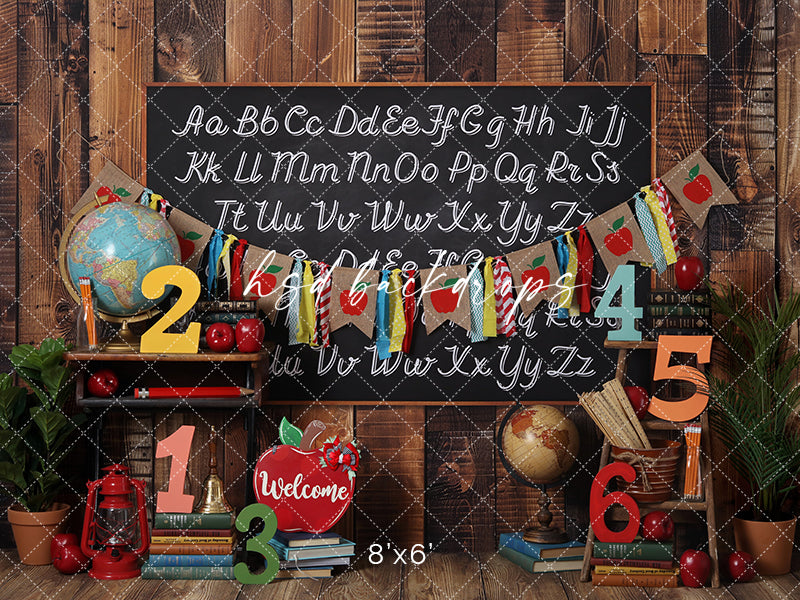 ABC's and 123's - HSD Photography Backdrops