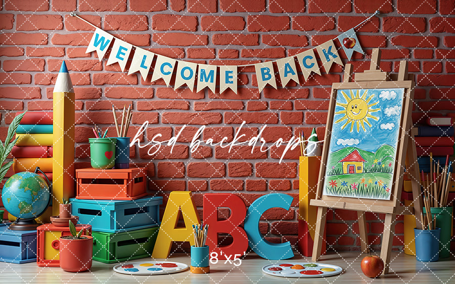 Back-to-School Basics - HSD Photography Backdrops