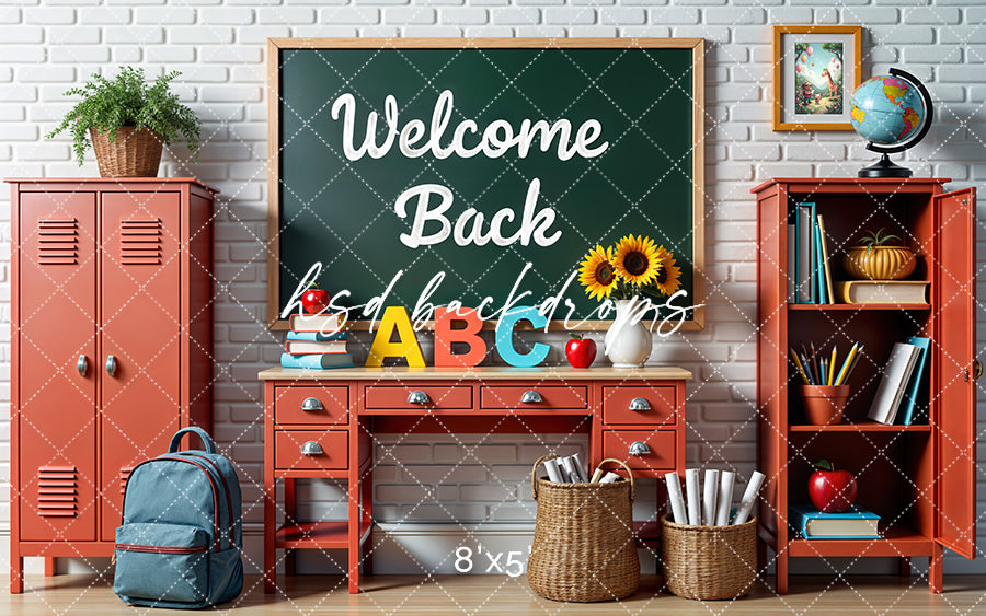 Welcome Back to School (sweep options) - HSD Photography Backdrops