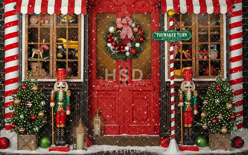 Toymaker (with snow) - HSD Photography Backdrops