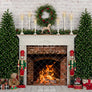Warm by the Fireplace - HSD Photography Backdrops