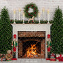 Warm by the Fireplace - HSD Photography Backdrops