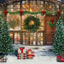 Santa's North Pole (lights) - HSD Photography Backdrops