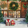 Santa's North Pole (lights) - HSD Photography Backdrops