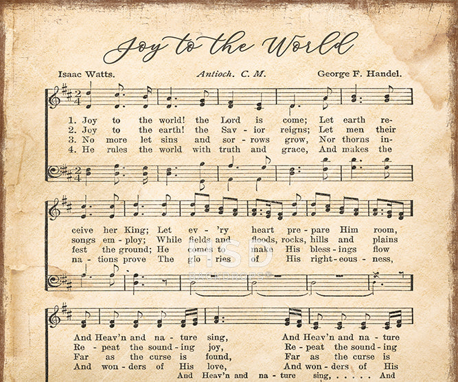 Joy to the World - RTS - HSD Photography Backdrops