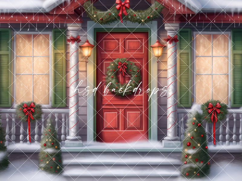 Christmas Theme Photoshoot Backdrop for Photography