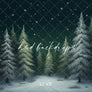 Snowy Winter Pine - HSD Photography Backdrops
