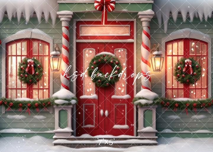 Very Merry Lane - HSD Photography Backdrops