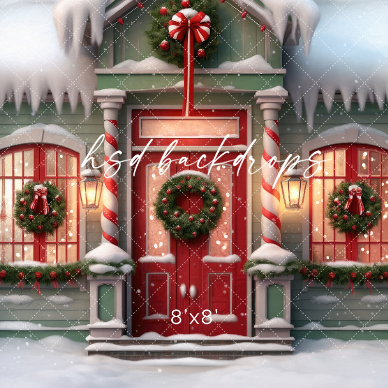 Very Merry Lane - HSD Photography Backdrops