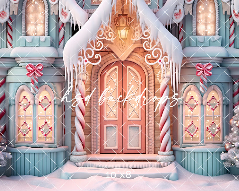 Gingerbread Manor (sweep options) - HSD Photography Backdrops