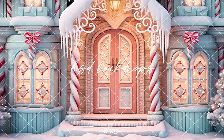 Gingerbread Manor (sweep options) - HSD Photography Backdrops