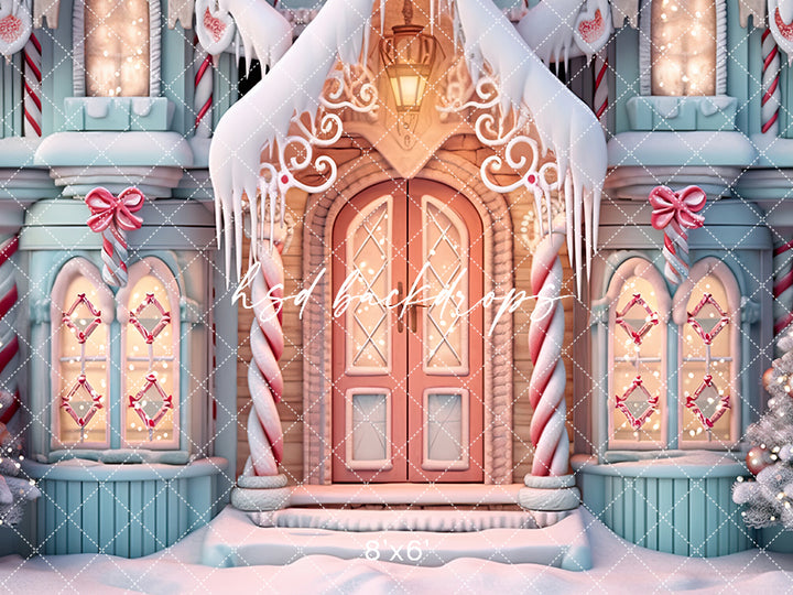 Gingerbread Manor (sweep options) - HSD Photography Backdrops
