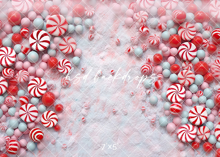 Peppermint Pathway Floor Mat - HSD Photography Backdrops