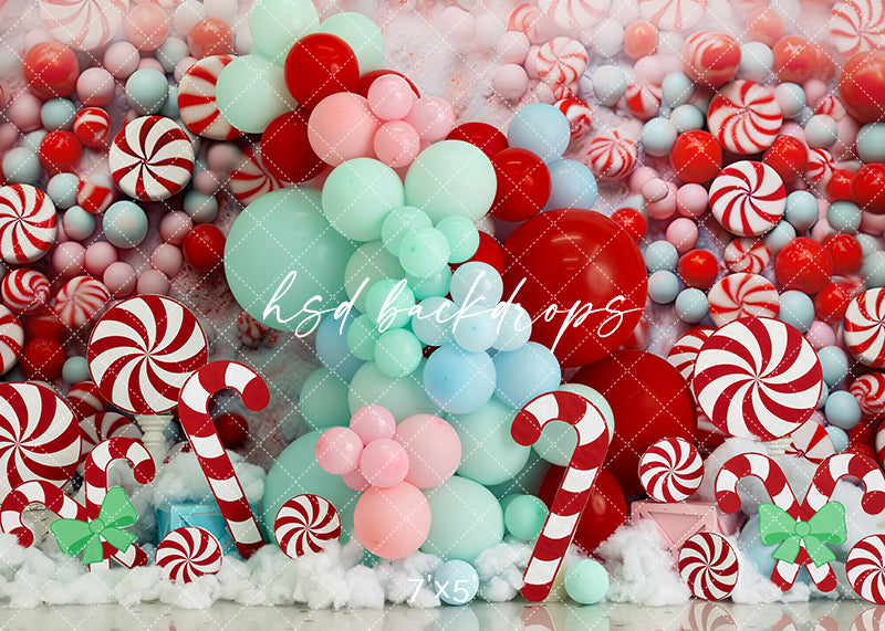 Peppermint Party - HSD Photography Backdrops