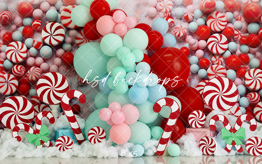 Peppermint Party - HSD Photography Backdrops