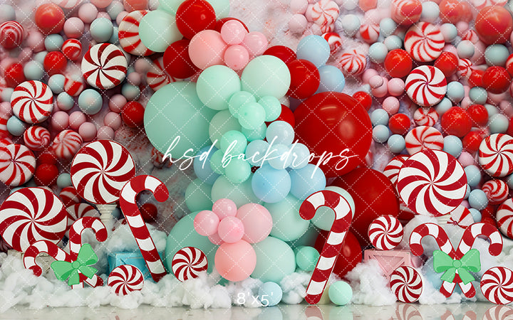 Peppermint Party - HSD Photography Backdrops