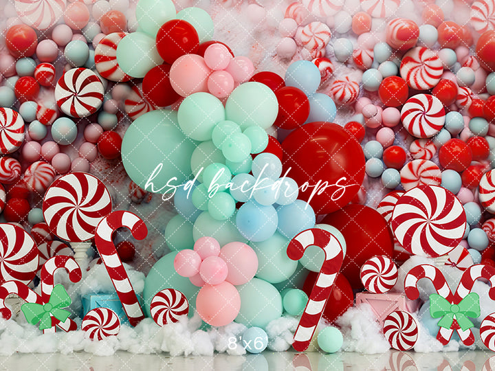 Peppermint Party - HSD Photography Backdrops