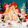Gingerbread House on the Hill - HSD Photography Backdrops
