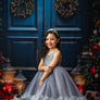 Festive Christmas Door - HSD Photography Backdrops