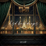 Elegant Emerald Window - HSD Photography Backdrops