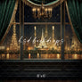 Elegant Emerald Window - HSD Photography Backdrops