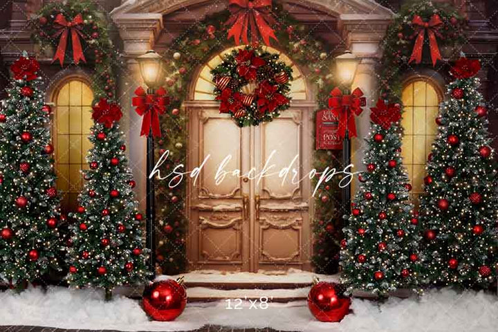 Christmas Hall - HSD Photography Backdrops