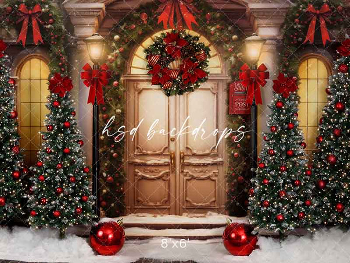 Christmas Hall - HSD Photography Backdrops
