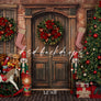 Nostalgic Christmas Room - HSD Photography Backdrops