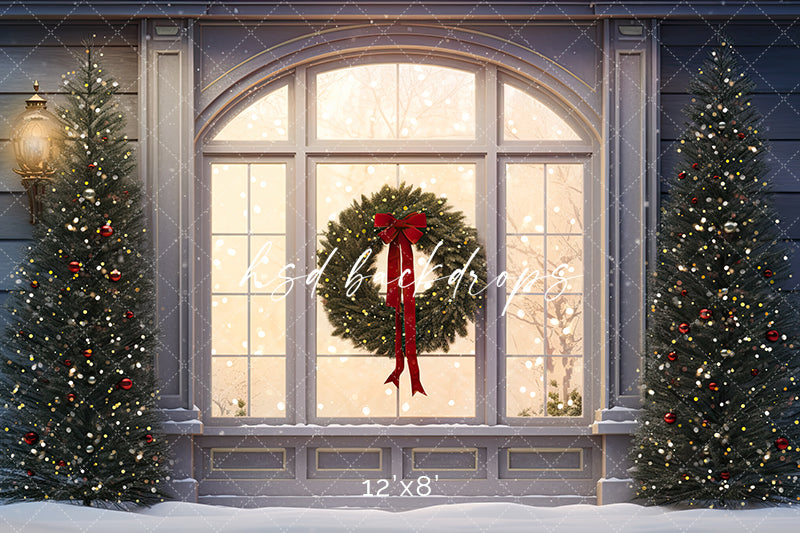 Bokeh Winter Window - HSD Photography Backdrops