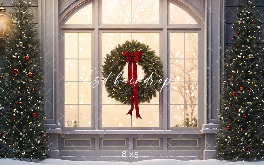 Bokeh Winter Window - HSD Photography Backdrops
