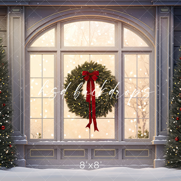 Bokeh Winter Window - HSD Photography Backdrops