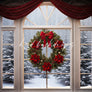 Classic Christmas Window - HSD Photography Backdrops
