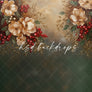 Beautiful Christmas Blooms - HSD Photography Backdrops