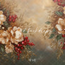 Beautiful Christmas Blooms - HSD Photography Backdrops